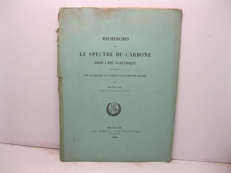 Recherches sur le spectre du carbone dans l'arc electrique en rapport avec le spectre des cometes et le spectre solaire